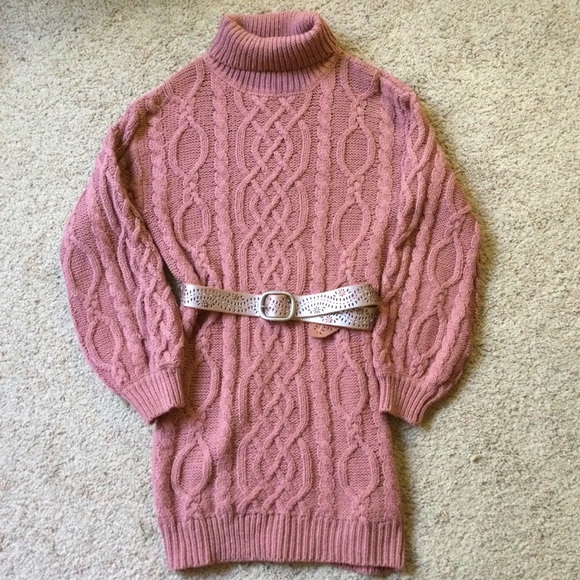 Love Tree Dresses & Skirts - Dusty Rose Sweater Dress